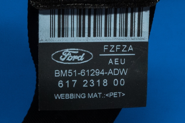 Sikkerhetsbelte foran høyre til Ford Focus, electric 2012-2018 (FORD|BM51-61294-ADW|)