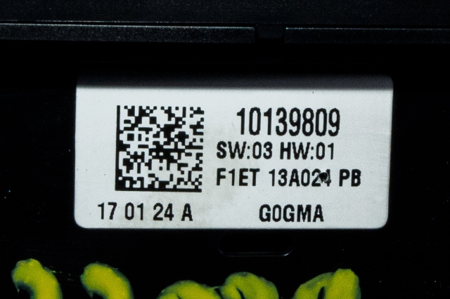 Bryter lys til Ford Focus, electric 2012-2018 (FORD|F1ET-13A024-PB|)