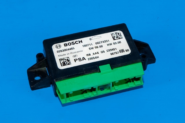 Styreenhet parkering til Peugeot 2008 2013-2019 (Type I) (BOSCH|0 263 004 465|96 757496 80|)