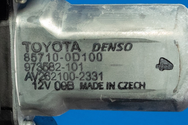 Ruteheis høyre foran til Toyota Yaris 2014-2020 (Type III, Fase 2)  (DENSO|973582-101|85710-0D100|)
