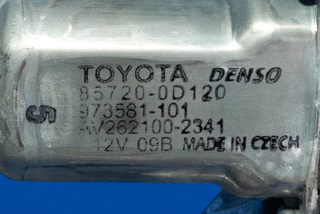 Ruteheis høyre bak til Toyota Yaris 2014-2020 (Type III, Fase 2) (DENSO|973581-101|85720-0D120|)