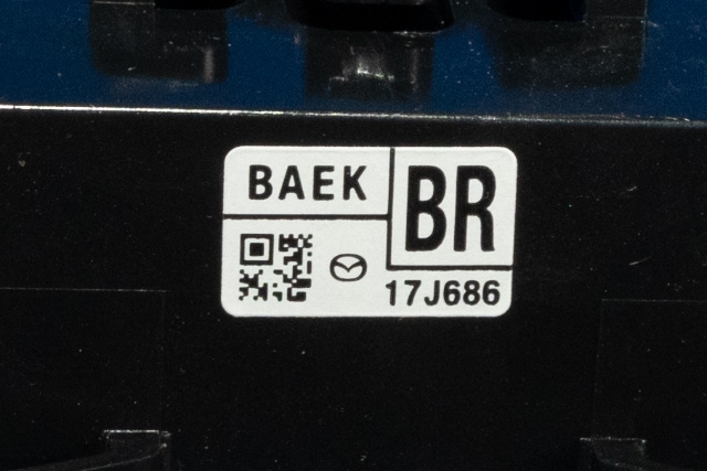 Bryter blink til Mazda 3 2016-2019 (Type III, Fase 2) (MAZDA|BAEK-17J686|)