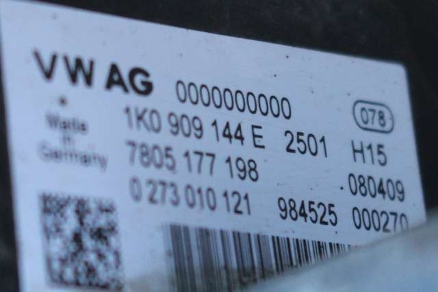 Tannstang elektrisk til VW Golf VI 2008-2012  (VAG|1K1 423 051 DL|1K0 909 144 E|)