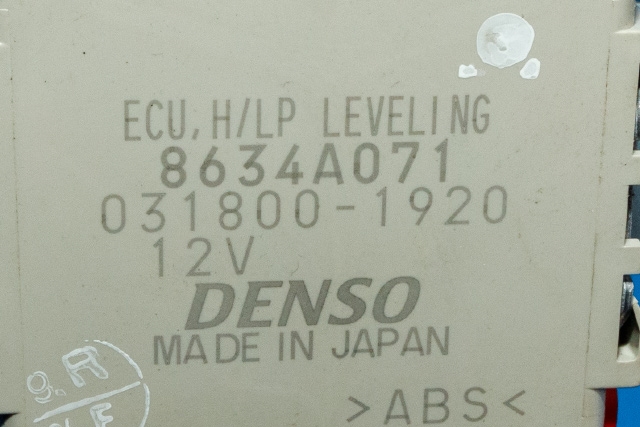 Styreenhet diverse til Mitsubishi i-MiEV 2010-->>  (DENSO|031800-1920|8634A071|)
