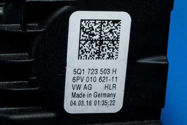 Pedal gass til VW Passat 2015-2019 (Fase 1) (B8) (B8) (HELLA|6PV 010 621-11|5Q1 723 503 H|)