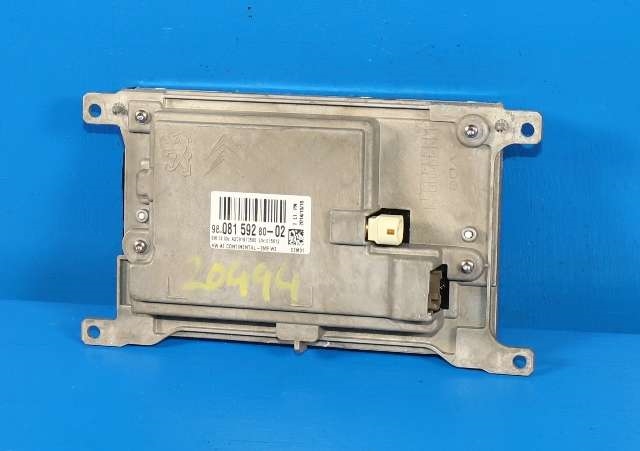 Bilstereo navigasjon skjerm til Peugeot 508 2014-2018 (Type I, Fase 2)  (PEUGEOT|98 081592 80|)