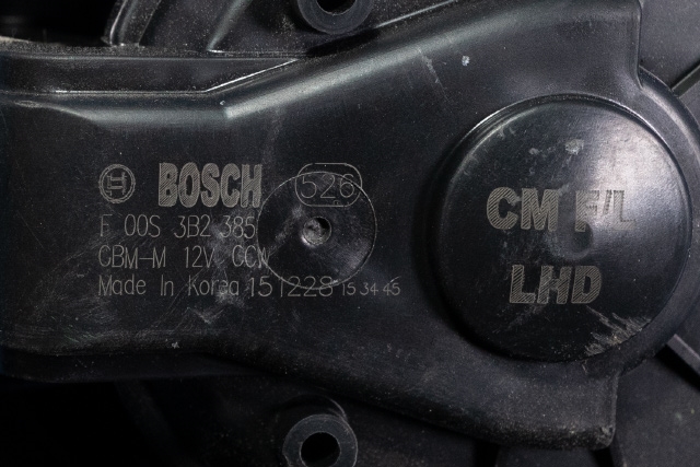 Varmeapparat motor til Tesla Model X 2016-->>  (BOSCH|F 00S 3B2 385|)