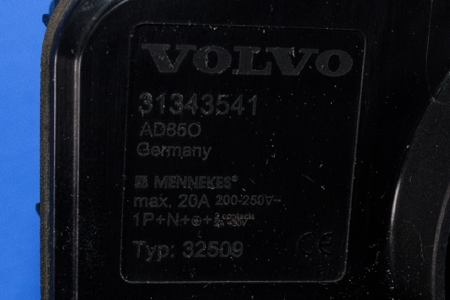 Batterilader inntak/luke til Volvo V60/V60 CC 2013-2018 (Type I, Fase 2) (VOLVO|31343541|)