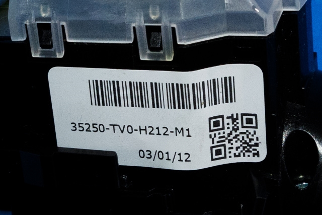 Bryter visker til Honda Civic 2012-2015 (Type IX, Fase 1) (HONDA|35250-TV0-H212|)