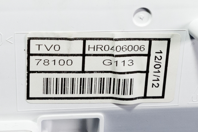 Instrument kjørecomputer til Honda Civic 2012-2015 (Type IX, Fase 1)  (HONDA|78100-TV0-G113|)
