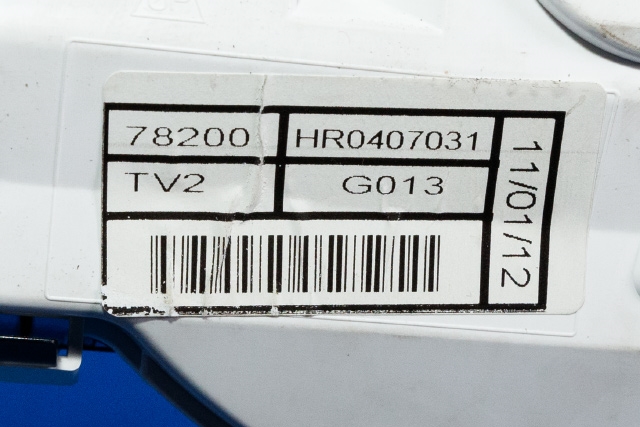 Instrumentpanel til Honda Civic 2012-2015 (Type IX, Fase 1) (NS|HR-0407-031|78200-TV2-G013|)
