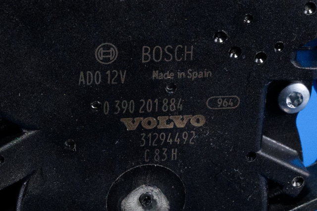 Viskermotor bakrute til Volvo V40 2012-2019 (BOSCH|0 390 201 884|31294492|)