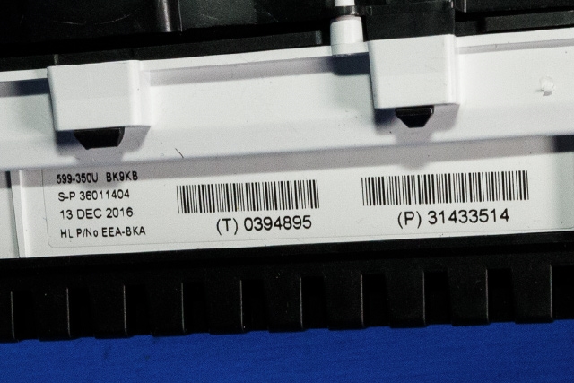 Instrumentpanel til Volvo V40 2012-2019  (VOLVO|31433514|)