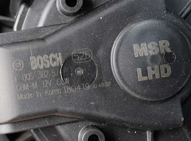 Varmeapparat motor til Tesla Model S 2016-2021 (Fase 2) (BOSCH|F 00S 3B2 574|)