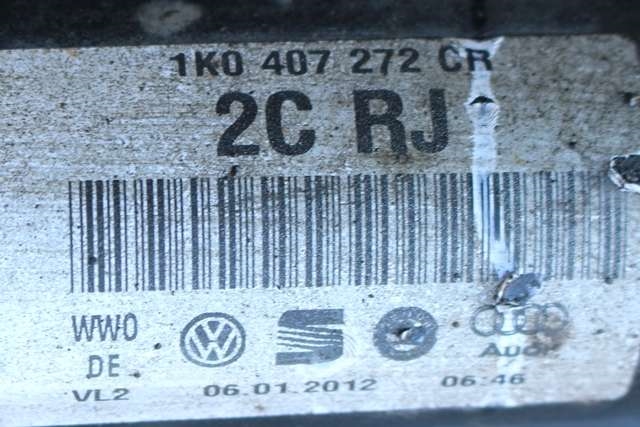 Drivaksel høyre foran, diesel/manuell til Škoda Yeti 2009-2013 (Fase 1)  (VAG|1K0 407 272 CR|)