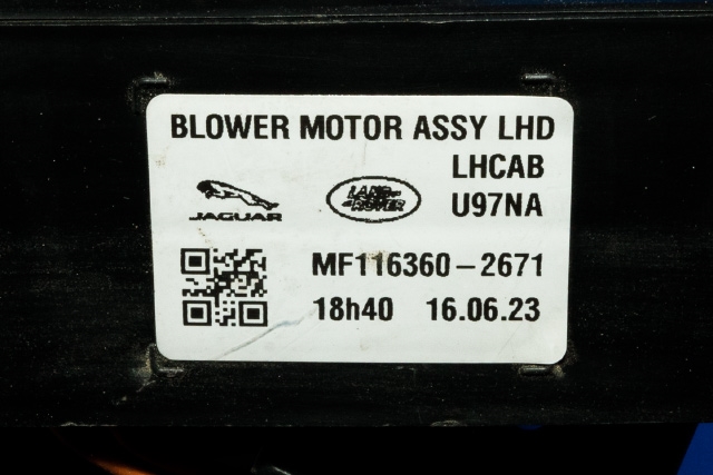 Varmeapparat motor til Jaguar XF 2015-->> (X260) (X260) (DENSO|MF116360-2671|)