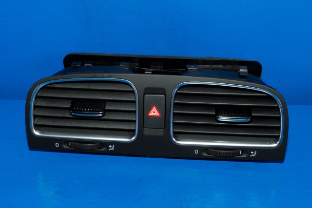 Dashbord friskluftdyse midtkonsoll til VW Golf VI 2008-2012