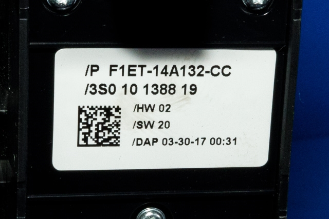 Bryter ruteheis førerdørspanel til Ford Focus, electric 2012-2018 (FORD|F1ET-14A132-CC|)