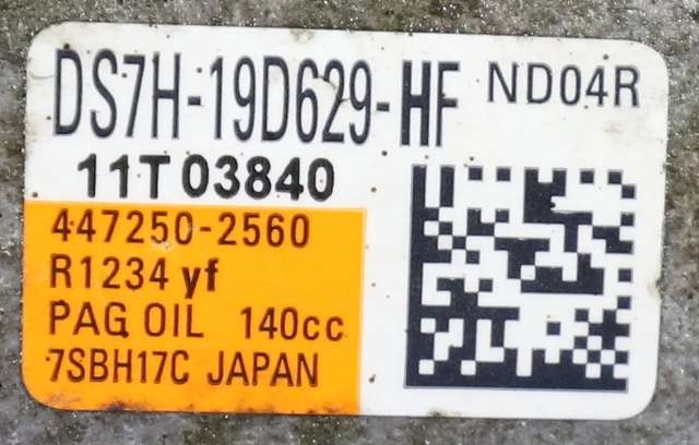 Aircondition kompressor til Ford Kuga 2013-2019 (DENSO|447250-2560|DS7H-19D629-HF|)