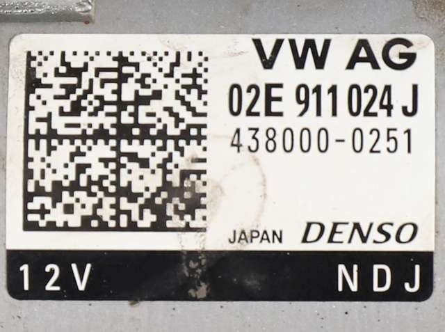 Starter diesel til VW Passat 2015-2019 (Fase 1) (B8) (B8) (DENSO|438000-0251|02E 911 024 J|)