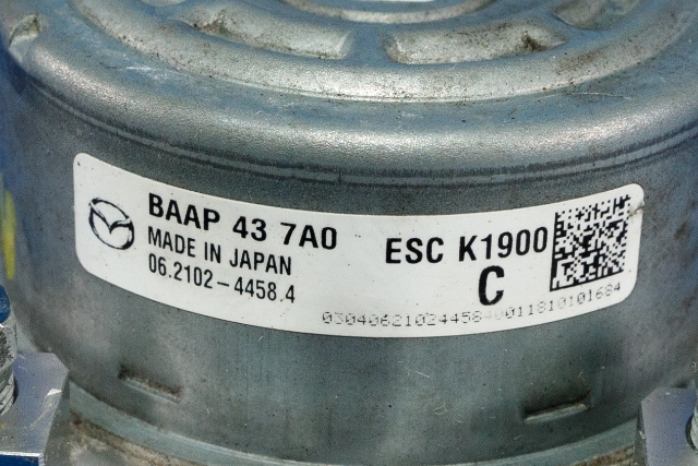 ABS sentral til Mazda 3 2016-2019 (Type III, Fase 2)  (ATE|06.2102-4458.4|BAAP-43-7A0|)