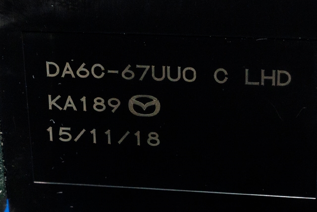 Styreenhet parkering til Mazda 2 2015-2019 (Type III, Fase 1)  (MAZDA|DA6C-67UUO|)