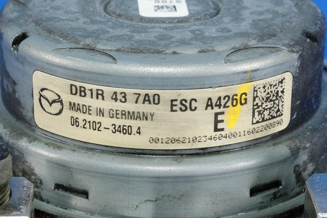 ABS sentral til Mazda 2 2015-2019 (Type III, Fase 1)  (ATE|06.2102-3460.4|DB1R-43-7A0|)