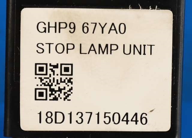 Rele diverse til Mazda 3 2016-2019 (Type III, Fase 2) (MAZDA|GHP9-67-YA0|)