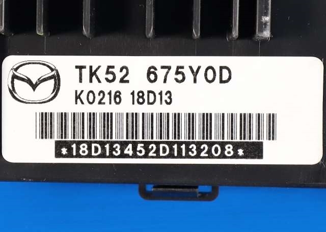 Styreenhet comfort (BCM) til Mazda 3 2016-2019 (Type III, Fase 2) (MAZDA|TK52-67-5Y0D|)