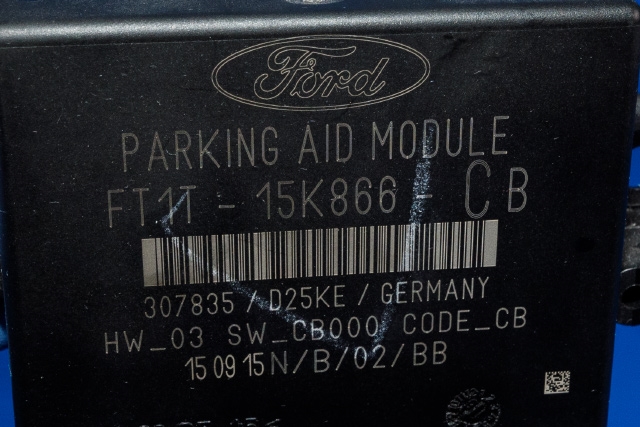 Styreenhet parkering til Ford Transit Connect 2013-2018 Type II, Fase 1 (FORD|FT1T-15K866-CB|)
