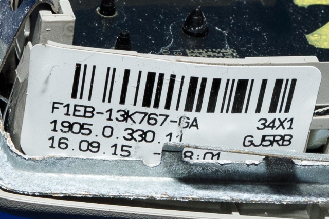 Taklyspanel til Ford Transit Connect 2013-2018 Type II, Fase 1  (FORD|F1EB-13K767-GA|)