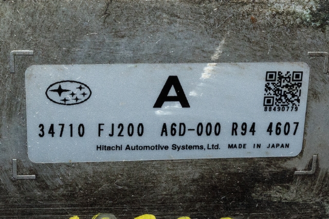 Styreenhet servo til Subaru XV 2012-2017 (Type I)  (HITACHI|A6D-000 R94|34710-FJ200|)