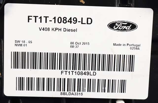 Instrumentpanel til Ford Transit Connect 2013-2018 Type II, Fase 1  (FORD|FT1T-10849-LD|)