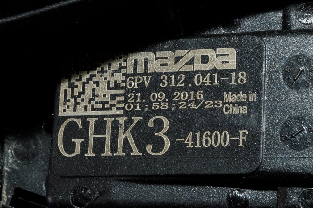 Pedal gass til Mazda 6 2015-2018 (Type III, Fase 2) (HELLA|6PV 312 041-18|GHK3-41600-F|)