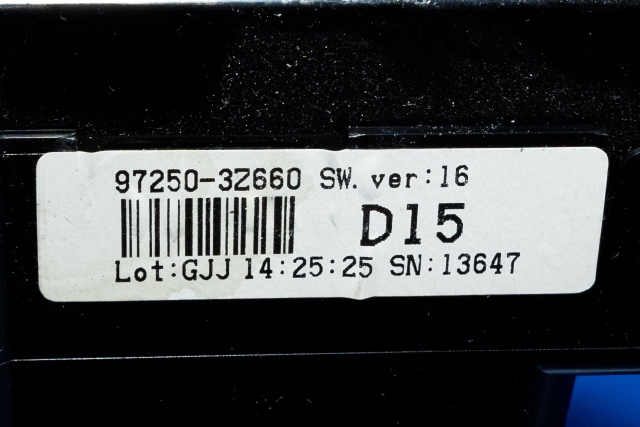 Varmeapparat betjening til Hyundai i40 2012-2017  (HYUNDAI|97250-3Z660|)