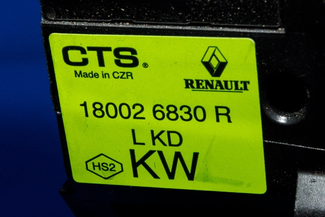 Pedal gass til Renault Megane 2016-->> Type IV (RENAULT|1800 26830R|)