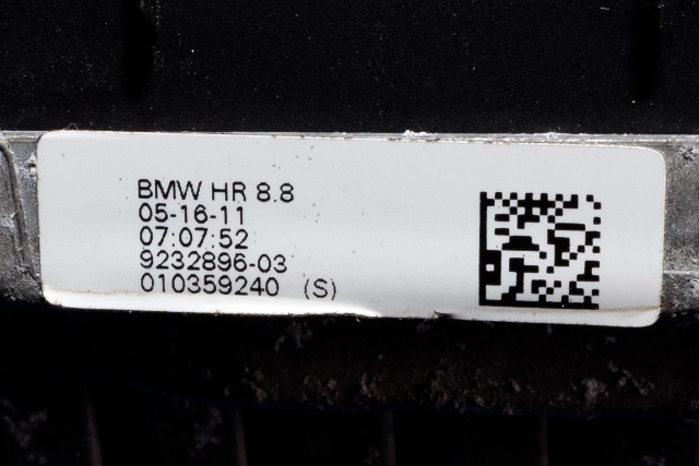 Bilstereo navigasjon skjerm til BMW X6 2008-2014 (E71/E72) (E71/E72) (BMW|9 232 896|)