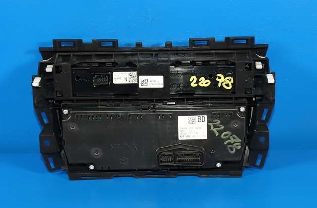 Varmeapparat betjening til Mazda 3 2016-2019 (Type III, Fase 2) (MAZDA|BAER-61-190 D|)