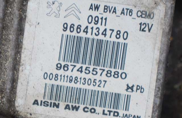 Girkasse automat til Peugeot 508 2011-2014 (Type I, Fase 1)