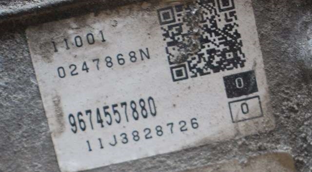 Girkasse automat til Peugeot 508 2011-2014 (Type I, Fase 1)