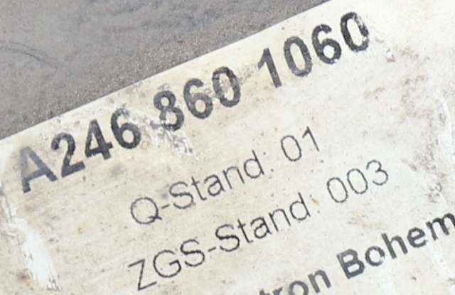 Spylertank foran til Mercedes B-Klasse 2011-2018 (W246) (W246) (MERCEDES|A 246 860 10 60|)