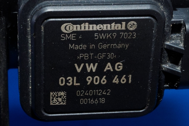 Luftmengde/luftmassemåler til VW Golf VI 2008-2012 (SIEMENS|5WK9 7023|03L 906 461|)