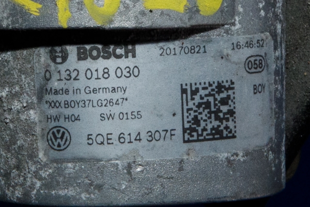 Motorrom diverse til VW e-Golf 2017-2020 (Fase 2)  (BOSCH|0 132 018 030|5QE 614 307 F.|)