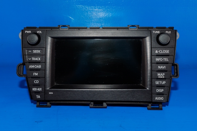 Bilstereo navigasjon til Toyota Prius, 2009-2016 (Type III) (COMBI) (COMBI) (TOYOTA|86120-47400)