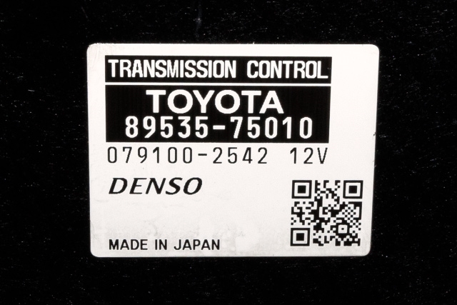 Styreenhet girkasse, hybrid til Toyota Prius 2009-2016 (Type III) (COMBI) (COMBI) (TOYOTA|89535-75010|)
