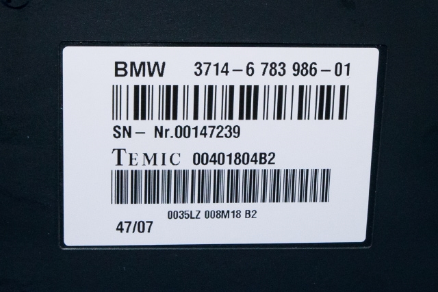 Styreenhet diverse til BMW X6 2008-2014 (E71/E72) (E71/E72) (BMW|6 783 986|)