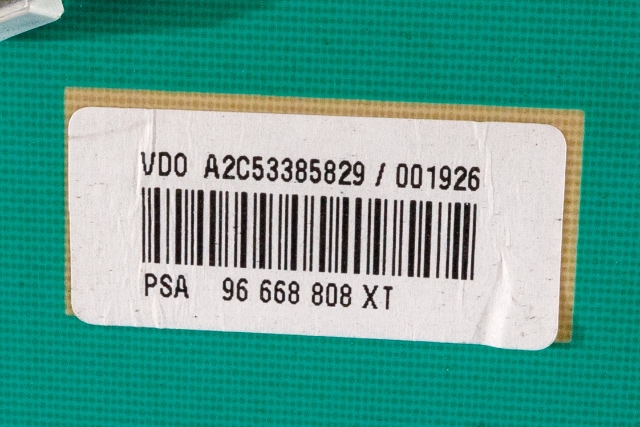 Instrumentpanel til Citroën DS3 2010-2019  (CONTINENT|A2C53385829|96 668808 XT|)