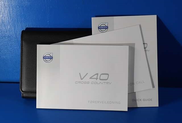 Instruksjonsbok til Volvo V40, 2012-2019