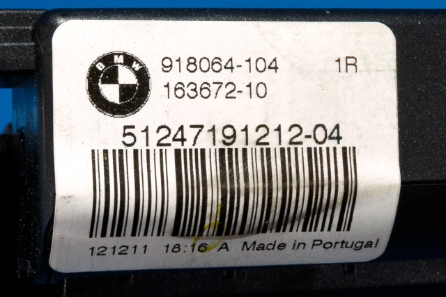 Baklukelås til BMW 5-Serie 2010-2017 (F10/F11) (F10/F11) (BMW|51.24-7 191 212|)