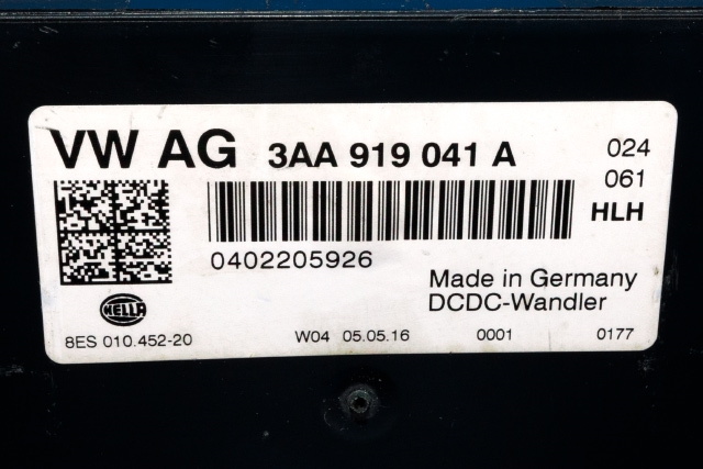 Styreenhet diverse til VW Transporter / Caravelle 2015-2019 (T6) (T6) (VAG|3AA 919 041 A|)
